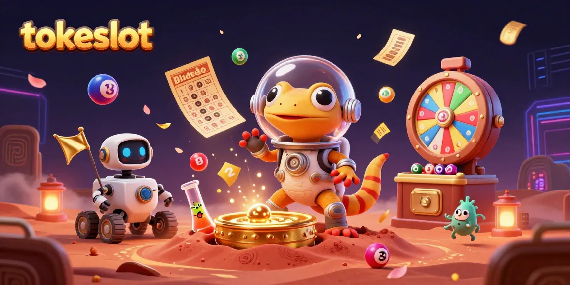 Permainan kasino tokeslot yang mengasyikkan dengan karakter alien dan elemen perjudian menarik.