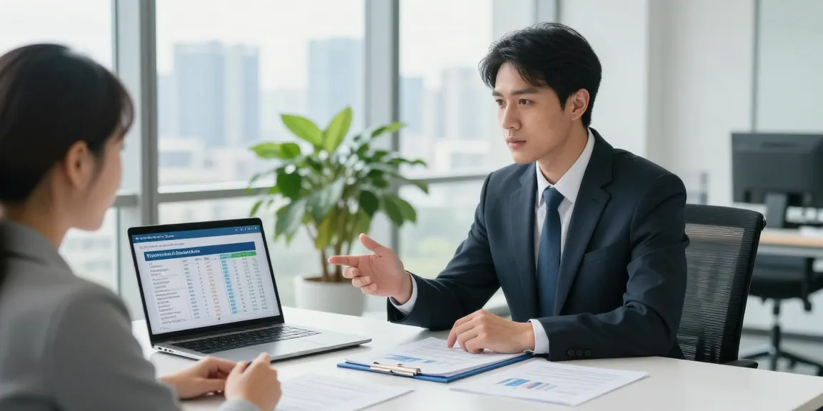 paydayloans-on.ca financial consultation with advisor helping client in modern office.