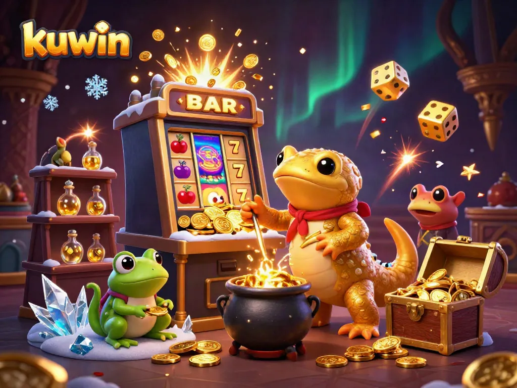 Engage with kuwin's thrilling casino experience, where golden salamanders and luck converge!